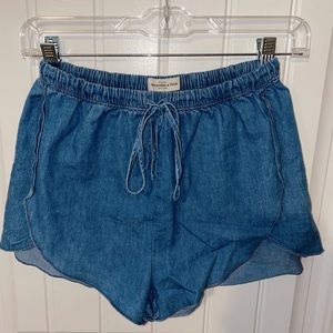 abercrombie and fitch high waisted shorts